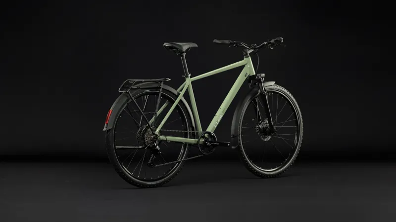 Cube Nature One FE Hybrid Bike 2027 in Almondgreen/Green-2