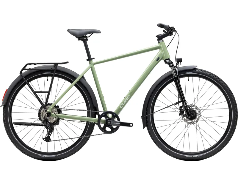 Cube Nature One FE Hybrid Bike 2027 in Almondgreen/Green