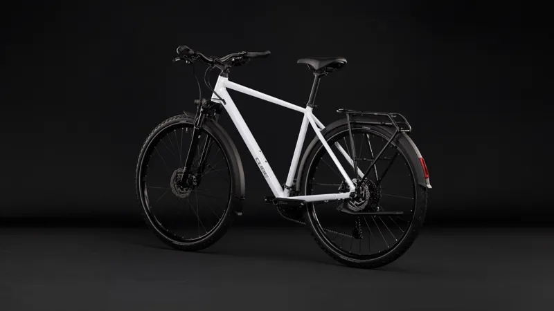 Cube Nature Pro FE Hybrid Bike 2027 in Metallicwhite/Reflex-2