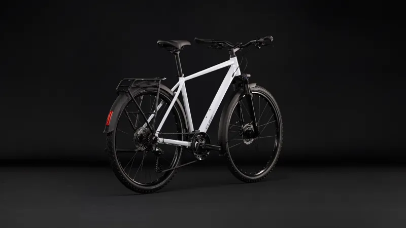 Cube Nature Pro FE Hybrid Bike 2027 in Metallicwhite/Reflex-1