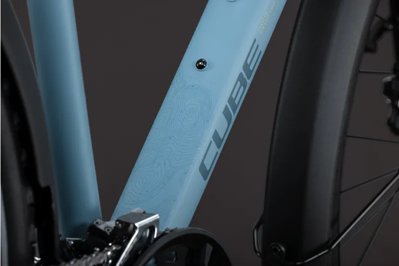 Cube Nature Pro FE Hybrid Bike 2027 in Surfblue/Blue-6