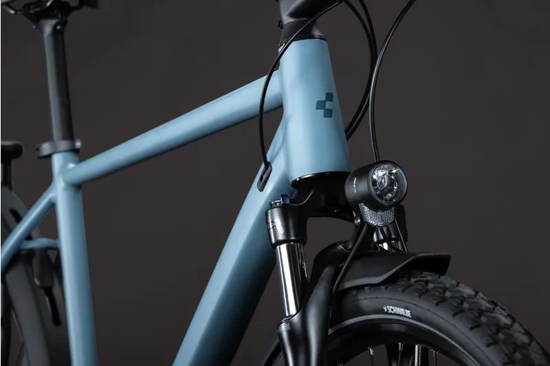 Cube Nature Pro FE Hybrid Bike 2027 in Surfblue/Blue-7