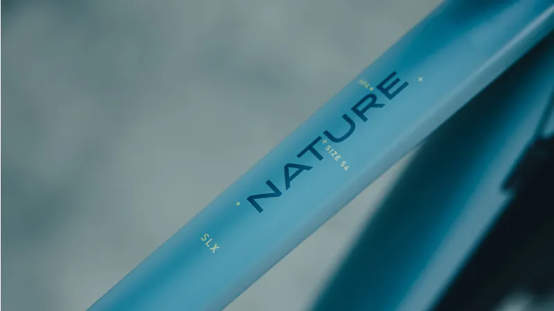 Cube Nature Pro FE Hybrid Bike 2027 in Surfblue/Blue-8