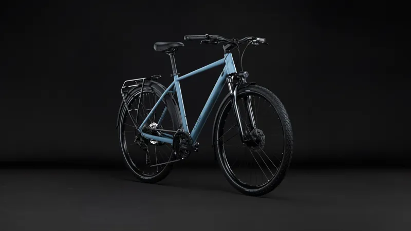 Cube Nature Pro FE Hybrid Bike 2027 in Surfblue/Blue-4
