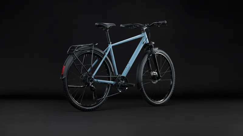 Cube Nature Pro FE Hybrid Bike 2027 in Surfblue/Blue-3