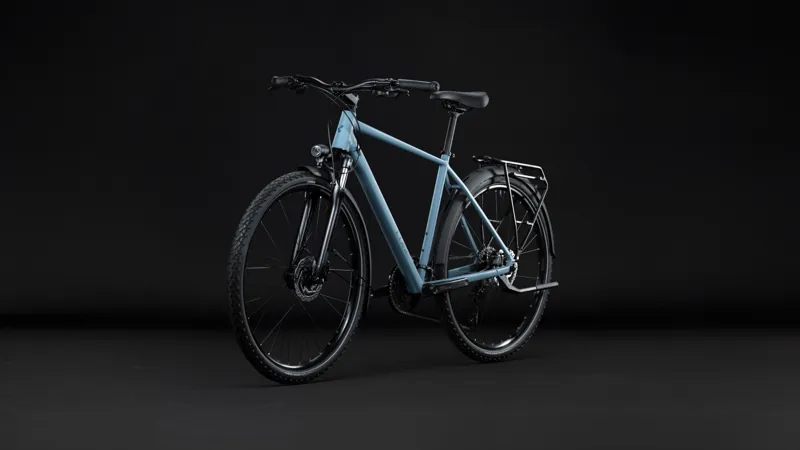 Cube Nature Pro FE Hybrid Bike 2027 in Surfblue/Blue-2