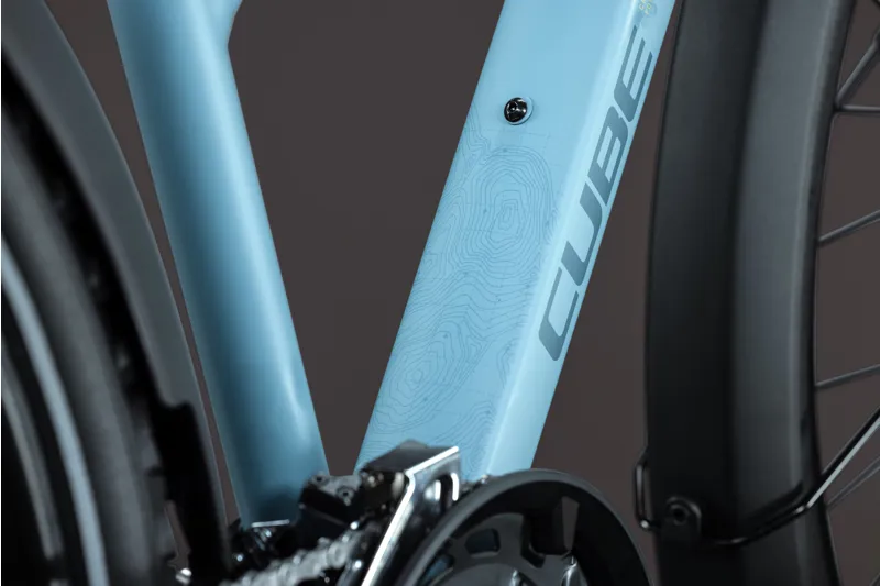 Cube Nature Pro FE Hybrid Bike 2027 in Surfblue/Blue-7