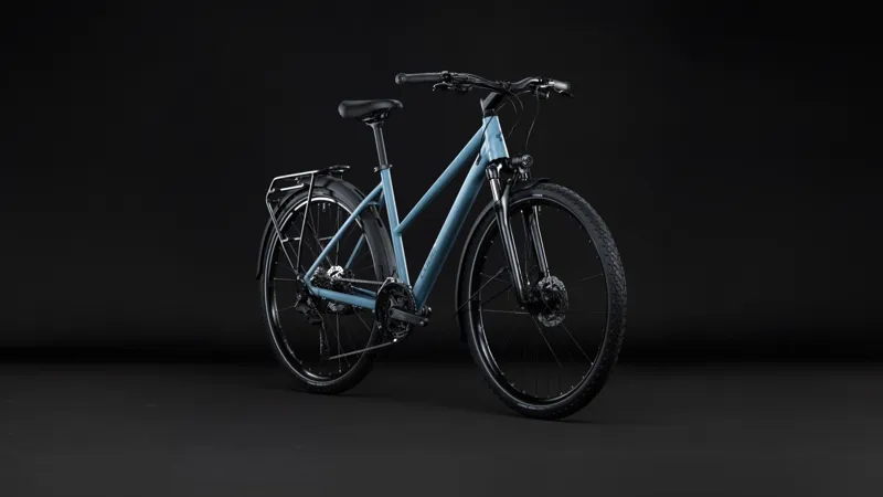 Cube Nature Pro FE Hybrid Bike 2027 in Surfblue/Blue-4