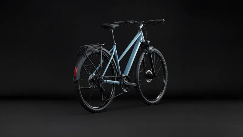 Cube Nature Pro FE Hybrid Bike 2027 in Surfblue/Blue-3