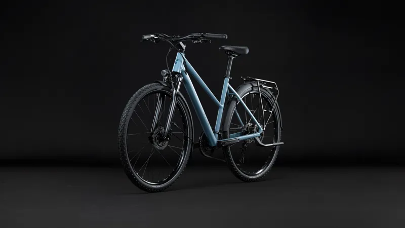 Cube Nature Pro FE Hybrid Bike 2027 in Surfblue/Blue-2