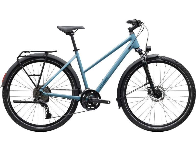 Cube Nature Pro FE Hybrid Bike 2027 in Surfblue/Blue