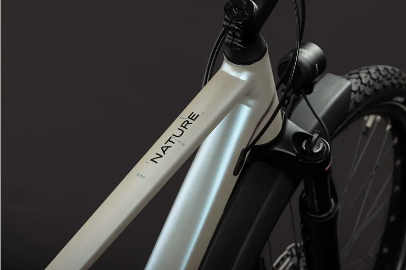 Cube Nature EXC FE Hybrid Bike 2027 in Glintsand/Black-8