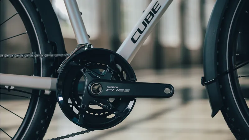Cube Nature EXC FE Hybrid Bike 2027 in Glintsand/Black-12