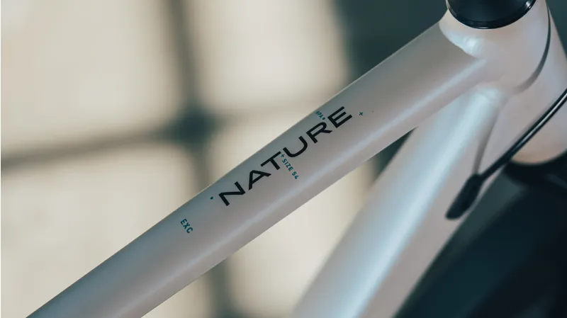Cube Nature EXC FE Hybrid Bike 2027 in Glintsand/Black-11