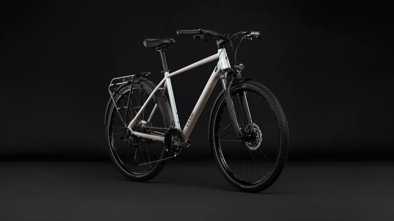 Cube Nature EXC FE Hybrid Bike 2027 in Glintsand/Black-3
