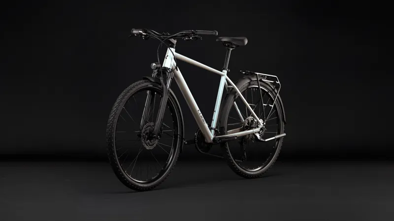 Cube Nature EXC FE Hybrid Bike 2027 in Glintsand/Black-1