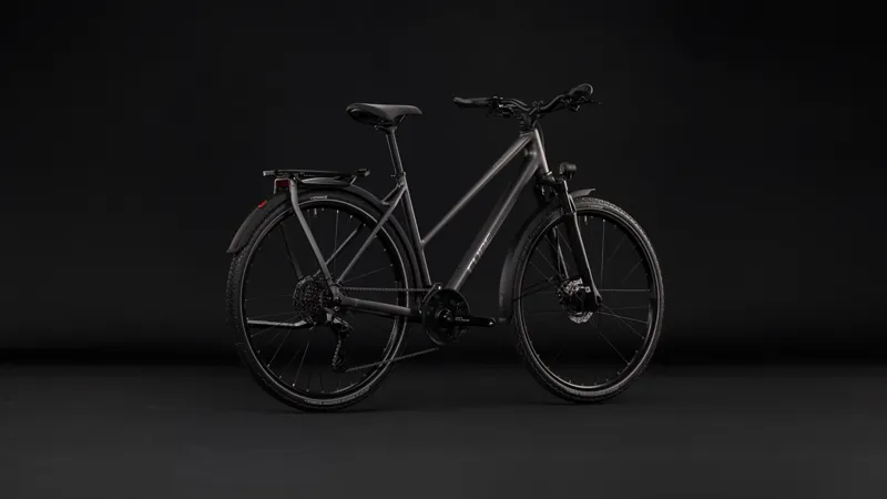 Cube Kathmandu Pro Hybrid Bike 2027 in Slabgrey/Chrome-3