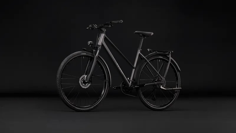 Cube Kathmandu Pro Hybrid Bike 2027 in Slabgrey/Chrome-2