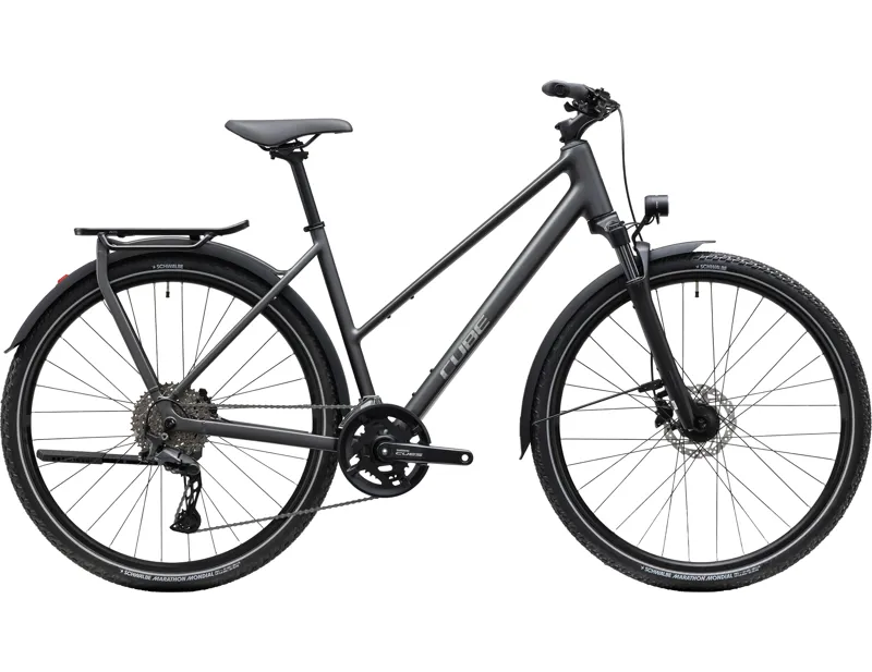 Cube Kathmandu Pro Hybrid Bike 2027 in Slabgrey/Chrome
