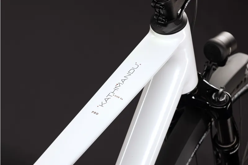 Cube Kathmandu Pro Hybrid Bike 2027 in Metallicwhite/Chrome-6