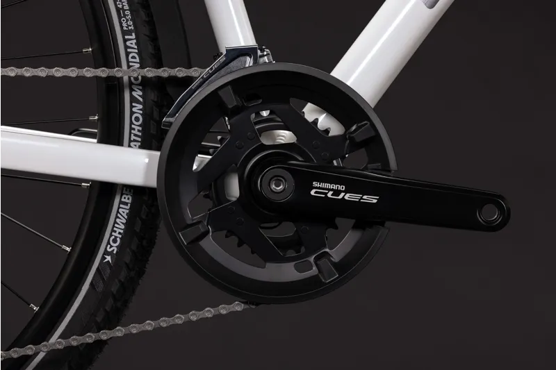 Cube Kathmandu Pro Hybrid Bike 2027 in Metallicwhite/Chrome-5