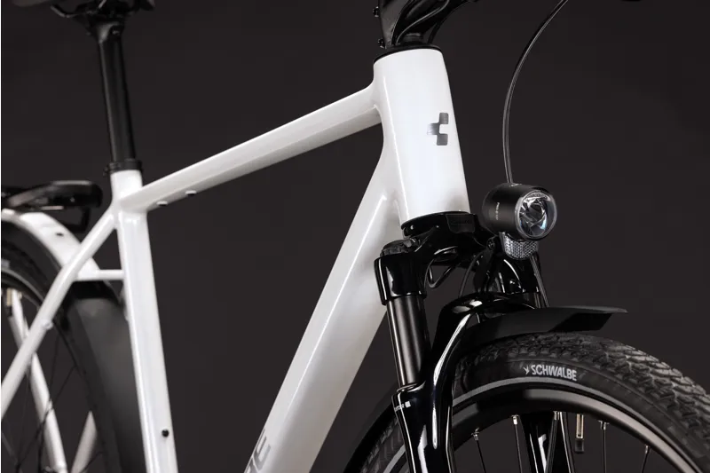 Cube Kathmandu Pro Hybrid Bike 2027 in Metallicwhite/Chrome-7