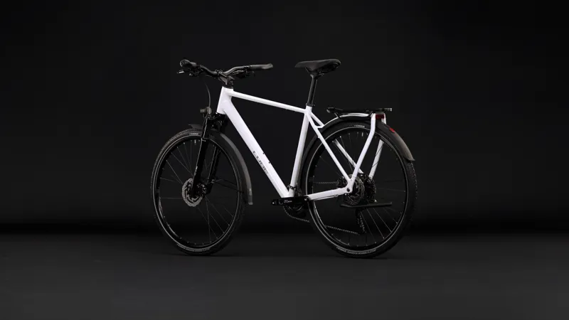 Cube Kathmandu Pro Hybrid Bike 2027 in Metallicwhite/Chrome-3