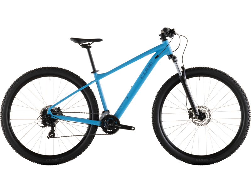 Cube Aim One Hardtail Mountain Bike 2026 in MarlinBlue/Reflex
