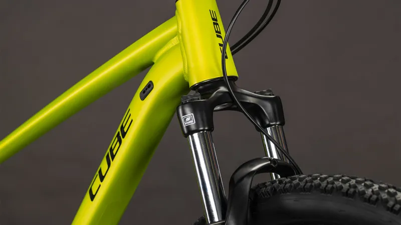 Cube Aim Pro Hardtail Mountain Bike 2026 in Lizard/Black-6