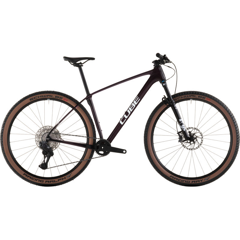 Balfes Bikes Cube Reaction c:62 Race Hardtail Mountain Bike 2026 in LiquidRed/White | Free postage over £30, £10 off first order, price match & 0% finance.