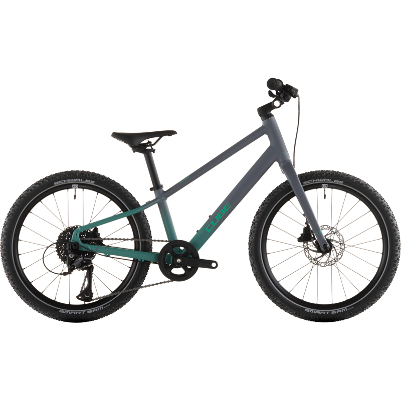 Balfes Bikes Cube Numove 200 Disc 20 Inch Kids Bike 2026 in Lavagrey/Coolgreen | Free postage over £30, £10 off first order, price match & 0% finance.