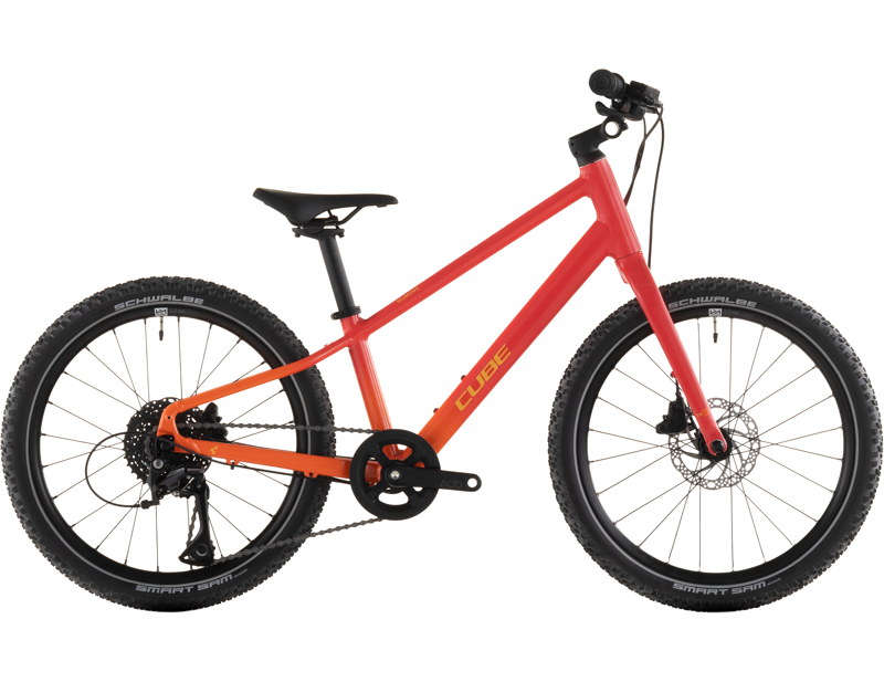Balfes Bikes Cube Numove 200 Disc Kids Bike 2026 in Redrose/Peach | Free postage over £30, £10 off first order, price match & 0% finance.