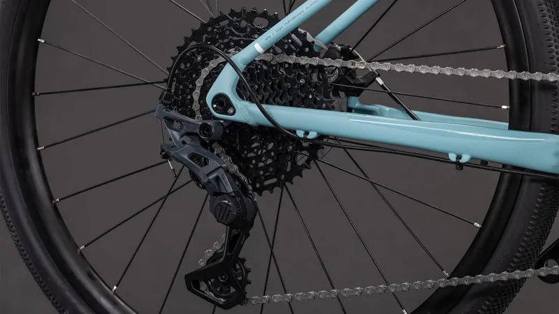 Cube Nuroad Rookie Pro 27.5 inch Wheel Kids Gravel Bike 2026 in TEALGREY/TEAL xx-small-5