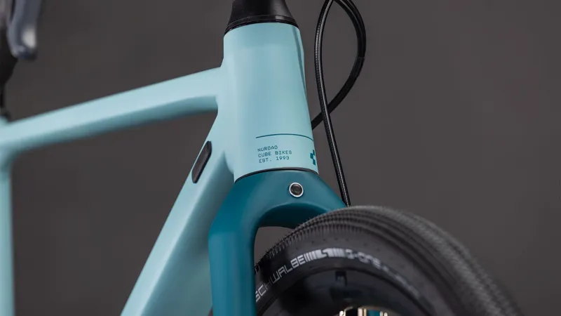 Cube Nuroad Rookie Pro 27.5 inch Wheel Kids Gravel Bike 2026 in TEALGREY/TEAL xx-small-6