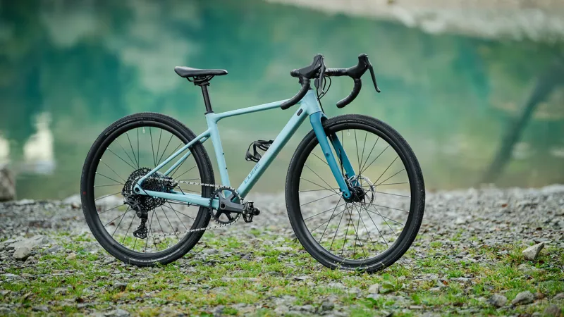 Cube Nuroad Rookie Pro 27.5 inch Wheel Kids Gravel Bike 2026 in TEALGREY/TEAL xx-small-7
