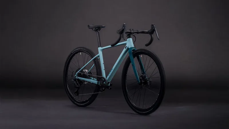 Cube Nuroad Rookie Pro 27.5 inch Wheel Kids Gravel Bike 2026 in TEALGREY/TEAL xx-small-1