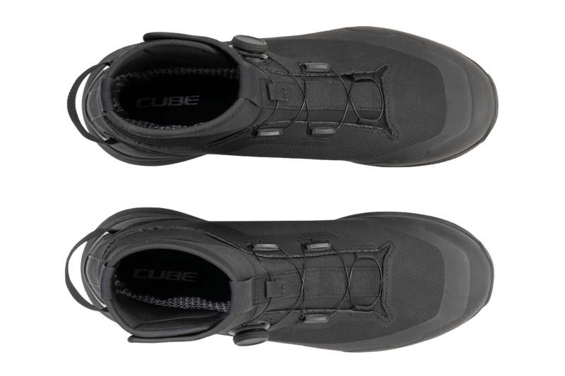 CUBE OX Pro Midcut PrimeTronic Shoes in Black-1