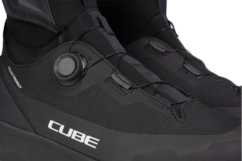 CUBE OX Pro Midcut PrimeTronic Shoes in Black-5