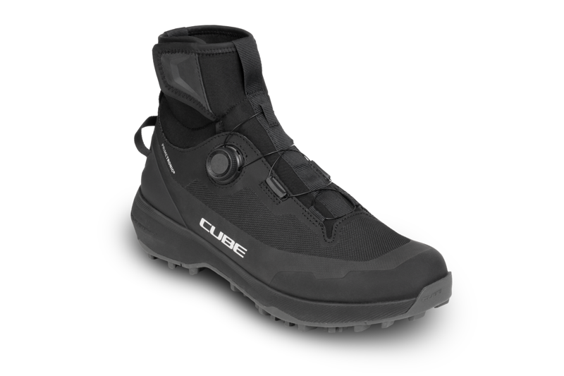 CUBE OX Pro Midcut PrimeTronic Shoes in Black-6