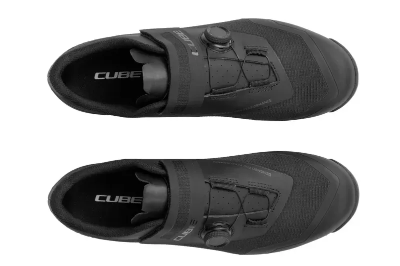 Cube Peak Shoes in Black-2