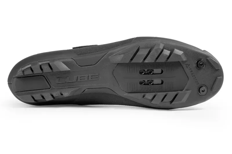 Cube Peak Shoes in Black-4