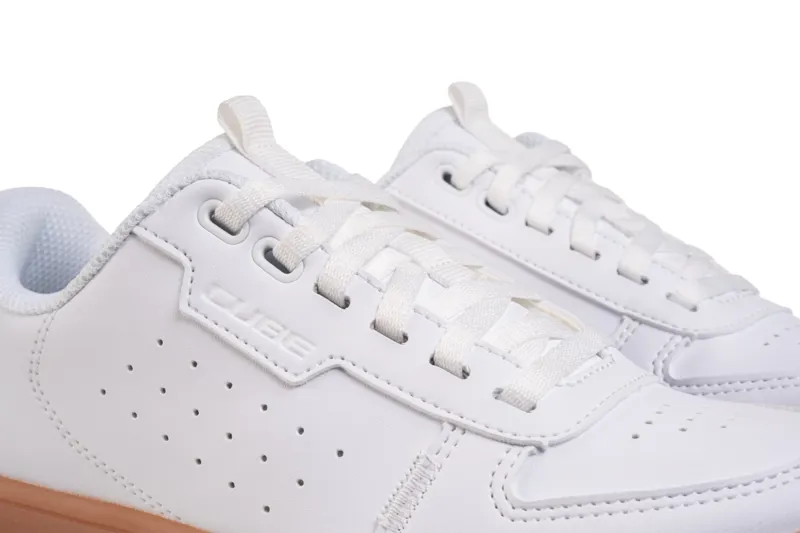 CUBE Maze Rookie Kids Flat Pedal Shoes in White-5