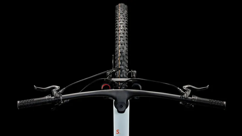 Cube Stereo ONE44 C:68X SLX Full Suspension Mountain Bike 2024 in Frost White/Black-6