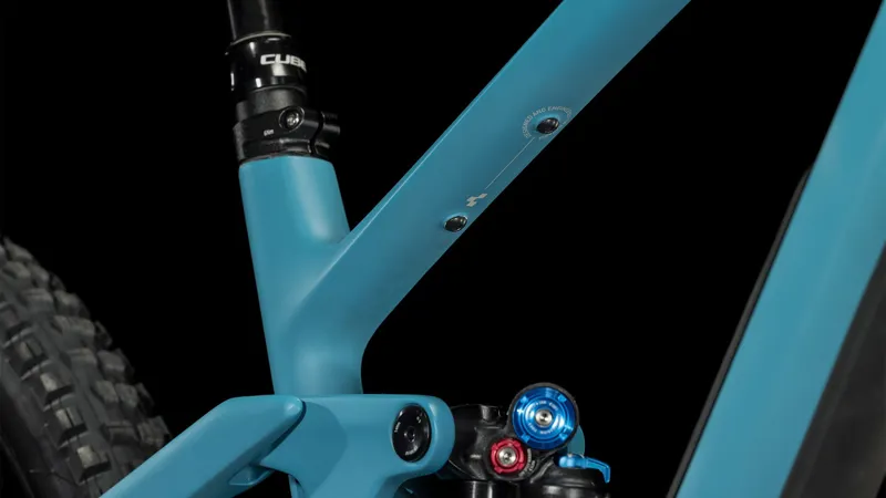 Cube Stereo ONE55 C:62 SLX 29 Full Suspension Mountain Bike 2023 in Bondiblue/Grey-6