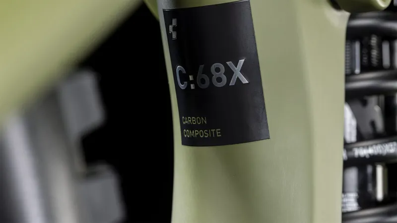 Cube Stereo ONE77 C:68X TM 29 Full Suspension Mountain Bike 2023 in Olive/Chrome-5