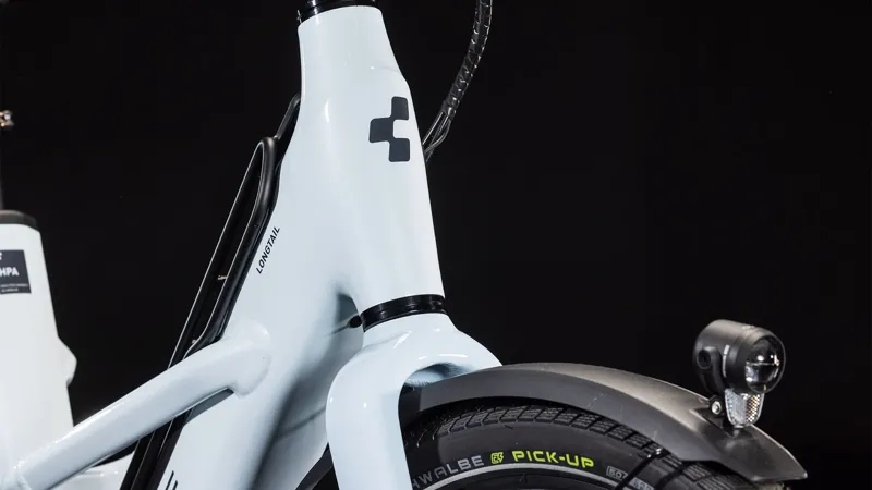 Cube Longtail Sport Hybrid 725 Cargo eBike 2025 in Flash White/Reflex-4