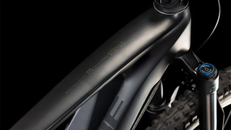 Cube Stereo Hybrid one44 Ex 800 Electric Full Suspension Mountain Bike 2025 in Blackline-2