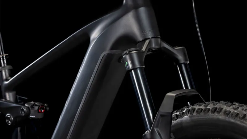 Cube Stereo Hybrid one44 Ex 800 Electric Full Suspension Mountain Bike 2025 in Blackline-6