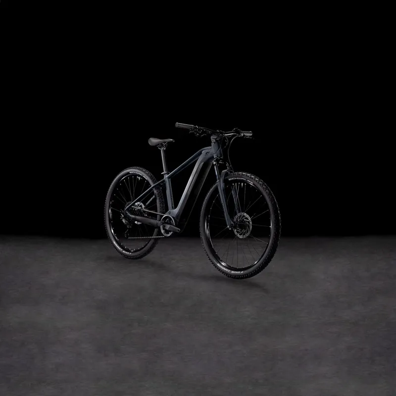 Cube Reaction Hybrid Performance 625 Electric Mountain Bike 2025 in Night/Black-6