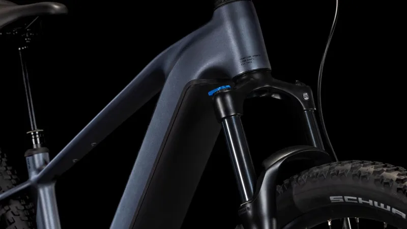 Cube Reaction Hybrid Pro 600 Electric Mountain Bike 2025 in Metallic Grey/Black-5